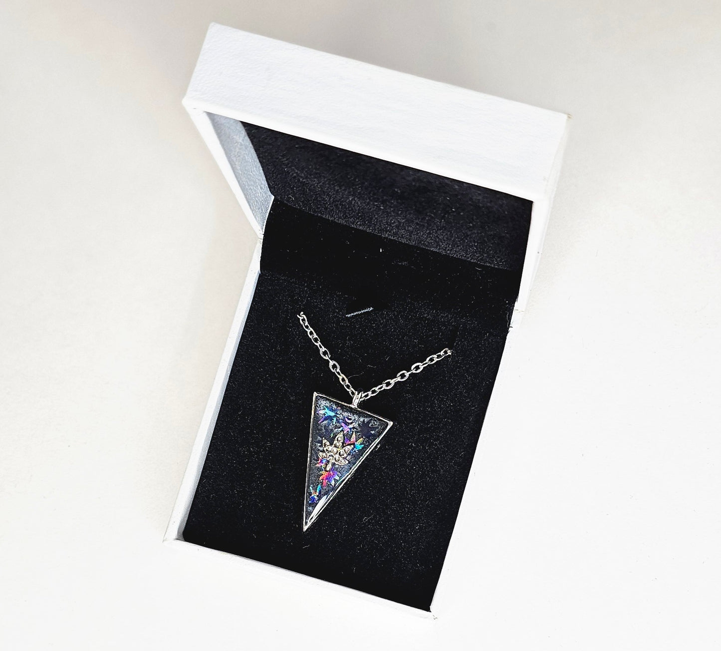 Leaf Pyramid Necklace