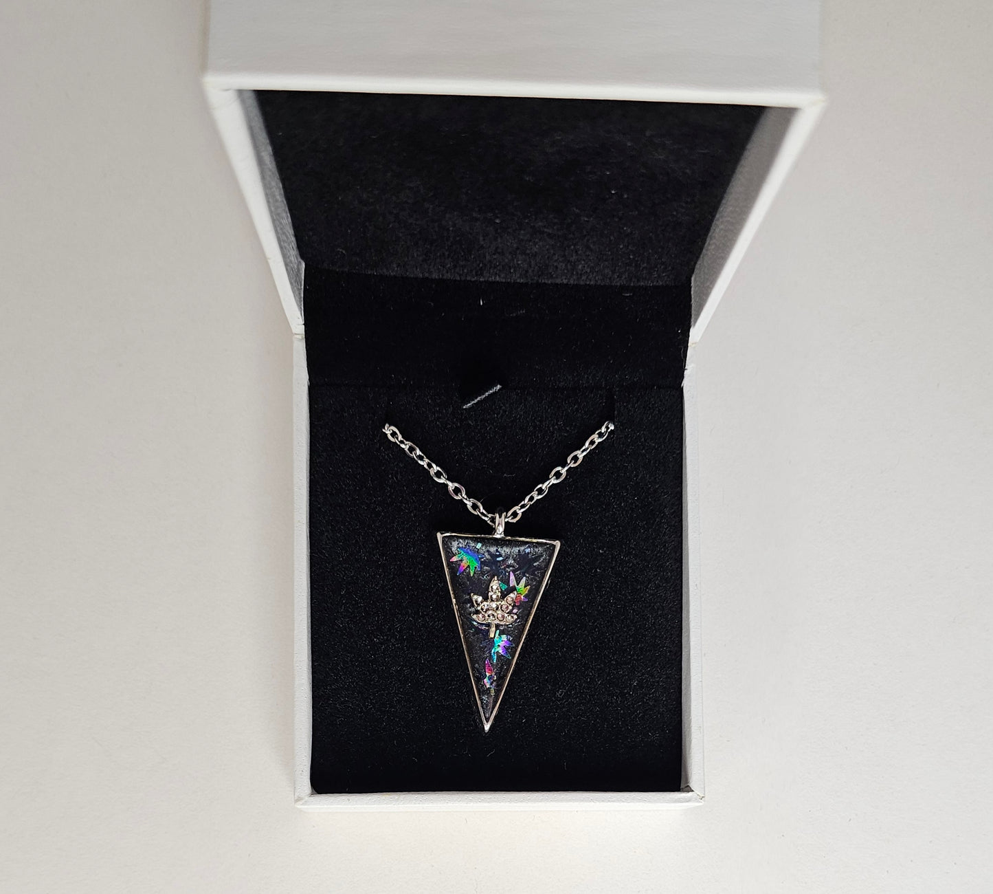 Leaf Pyramid Necklace