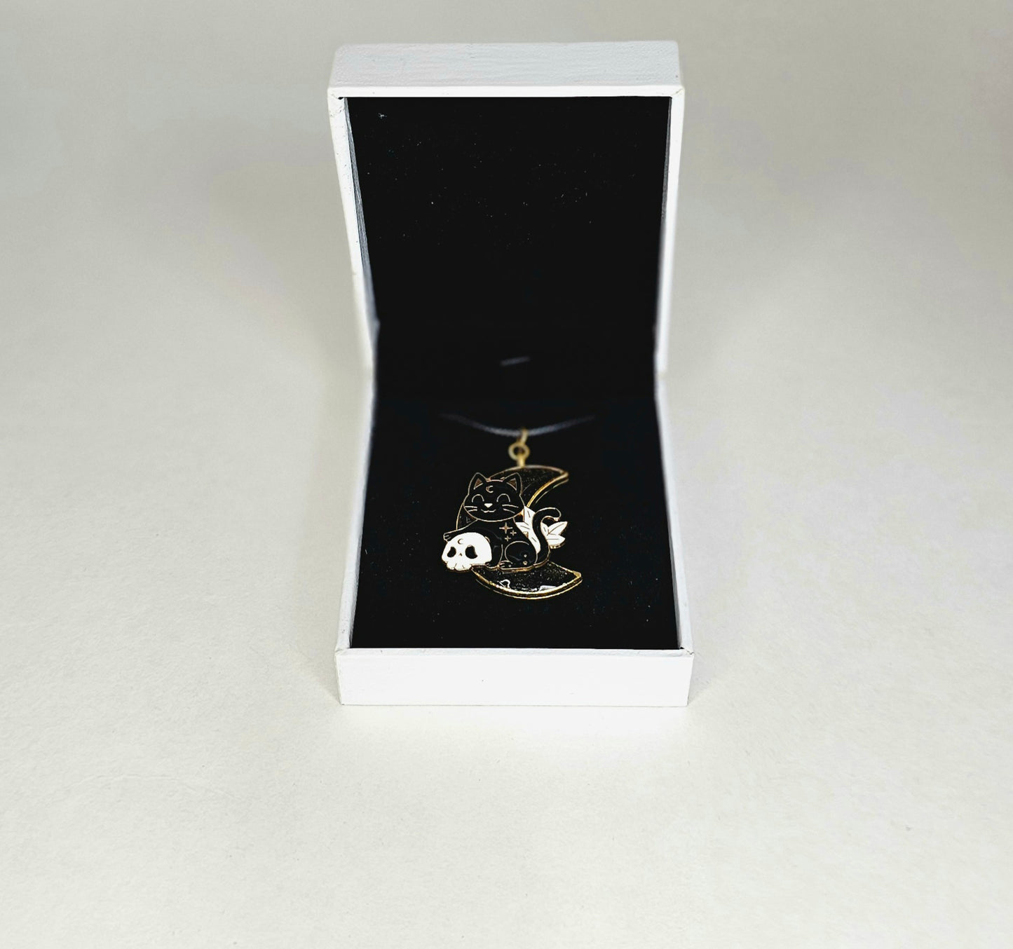 Cat Moon Necklace
