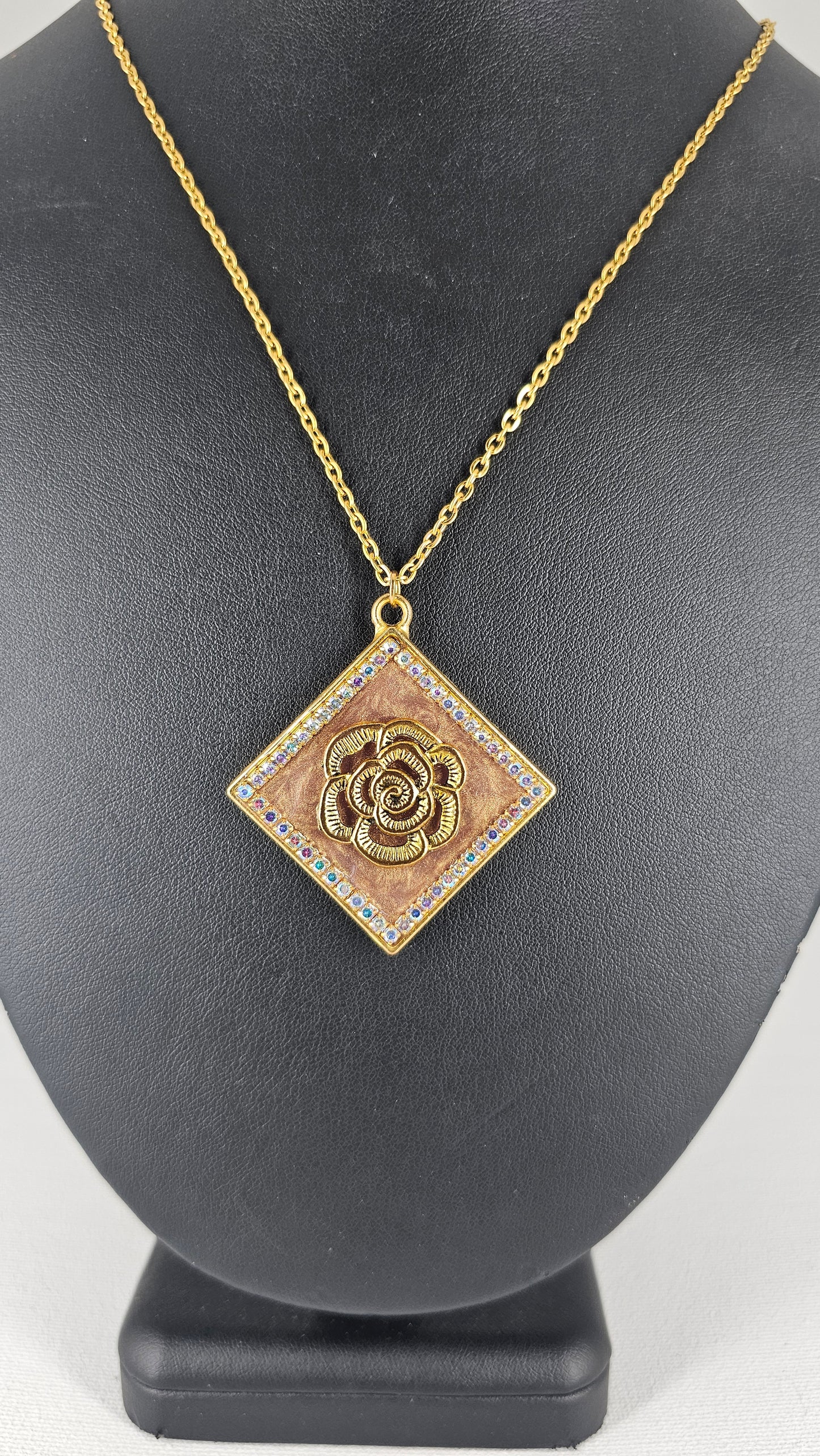 Flower Diamond Necklace