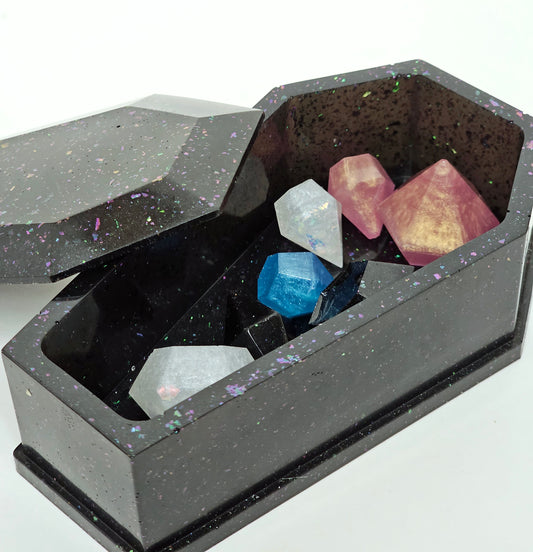 Coffin With gems