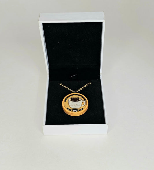 Cat Mug Necklace